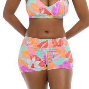 Eidon Surf | Alina Swim Short in Flora